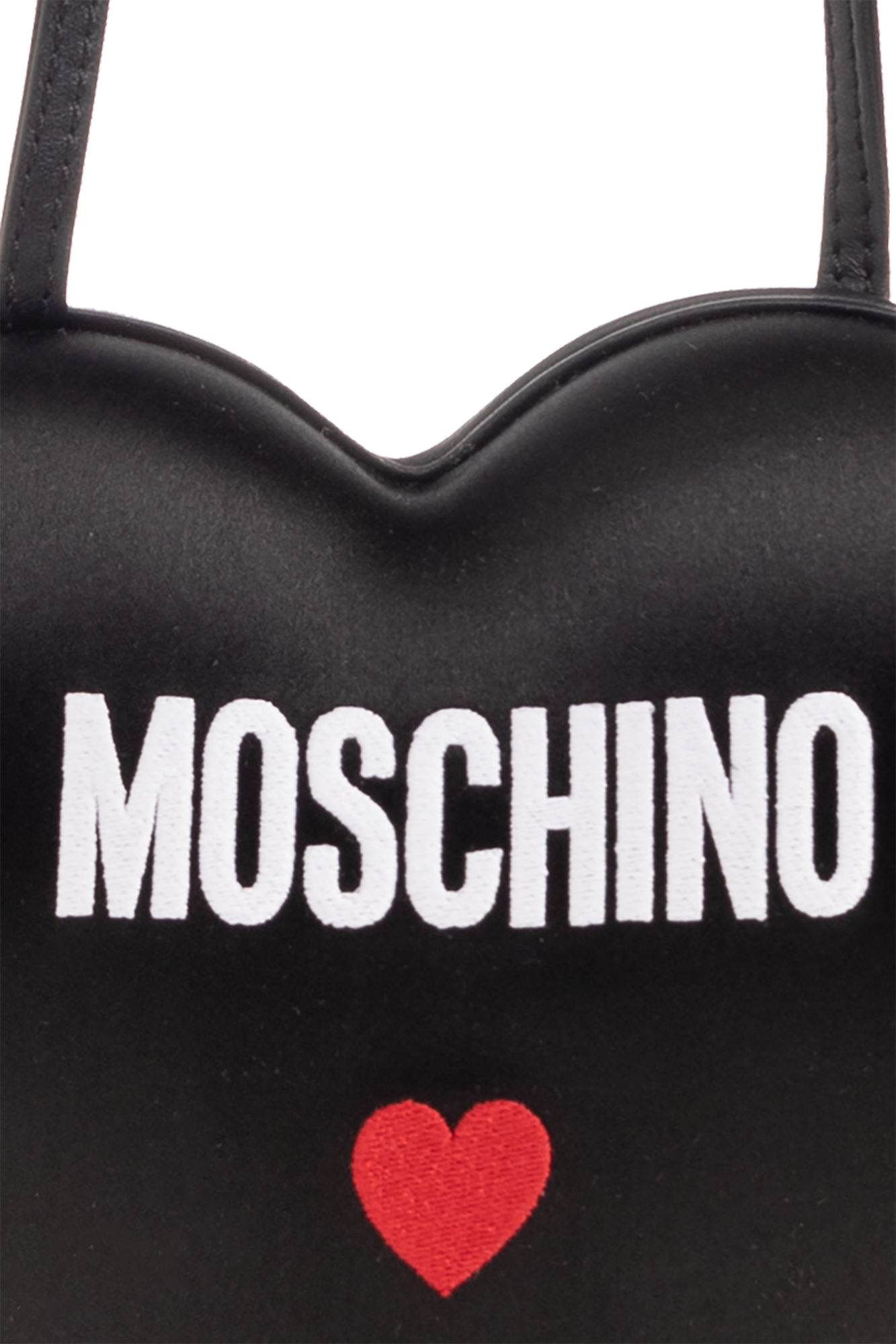 Love moschino shoulder hot sale bag black